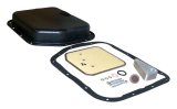 RT Off-Road Transmission Pans RT24001 Automatic Pan, Deep, Steel, Black, Chrysler, Torqueflite A-904, Torqueflite A-999, Kit thumbnail 1
