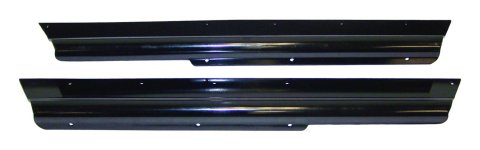 RT Off-Road Rocker Panel Guards for 1997-2006 WRANGLER - RT26046 Guards, Screw-on, Steel, Black Powdercoated, Jeep, Pair
