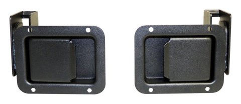 RT Off-Road Exterior Door Handles for 2007-2017 WRANGLER, 2018 WRANGLER JK - RT26084 Handle Set, Designed use with 07/18 Wrangler Tube Doors; Paddle Style Handle and Latch Set w/o Locks thumbnail 1