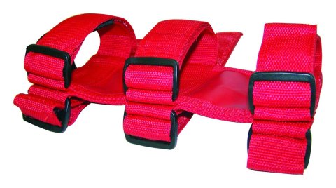 RT Off-Road Fire Extinguisher Holders RT27005 Holder, Roll Bar Mount, Nylon, Red, 3.00 in. Bar Diameter, 3.0 lb. Bottle Volume, Each