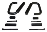 RT Off-Road Door Grab Handles RT27049 Interior Handle, Steel, Black Powdercoat, Windshield Frame, Jeep, Pair thumbnail 3