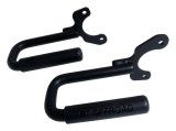 RT Off-Road Interior Grab Handles RT27061 Handle Set, Black Powder Coated Steel Front Handle Set for 1997-2006 Jeep TJ Wrangler thumbnail 2