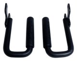 RT Off-Road Interior Grab Handles RT27061 Handle Set, Black Powder Coated Steel Front Handle Set for 1997-2006 Jeep TJ Wrangler thumbnail 3
