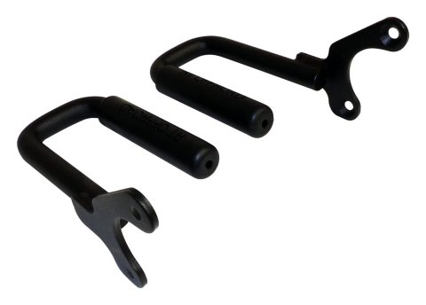 RT Off-Road Door Grab Handles RT27062 Handle Set, Black Powder Coated Steel Front Handle Set for 1987-1995 Jeep YJ Wrangler thumbnail 3