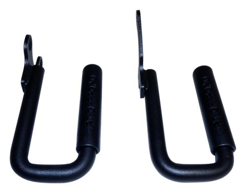 RT Off-Road Door Grab Handles RT27062 Handle Set, Black Powder Coated Steel Front Handle Set for 1987-1995 Jeep YJ Wrangler thumbnail 4