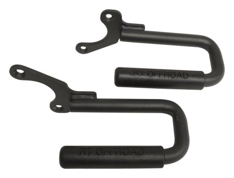 RT Off-Road Door Grab Handles RT27062 Handle Set, Black Powder Coated Steel Front Handle Set for 1987-1995 Jeep YJ Wrangler thumbnail 5