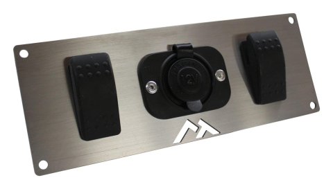 RT Off-Road Electrical Switch Panel Replacement Components RT29007 Plate, Universal;