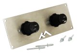 RT Off-Road Electrical Switch Panels RT29009 Plate, Plate w/ 2 12V Power Sockets for Universal Applications thumbnail 3