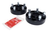 RT Off-Road 1.5 inch Wheel Spacers RT32019 Spacer, in. Thick, Aluminum, Black Anodized, 14mm x 1.50 RH Threads, Jeep, JL, JT, Pair thumbnail 2
