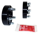 RT Off-Road 1.5 inch Wheel Spacers RT32019 Spacer, in. Thick, Aluminum, Black Anodized, 14mm x 1.50 RH Threads, Jeep, JL, JT, Pair thumbnail 4
