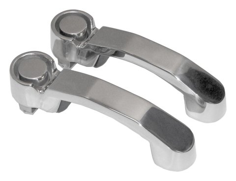 RT Off-Road Exterior Door Handles RT34003 Handles, Exterior, Stock Design, Stainless Steel, Polished, Dodge, Jeep, Pair