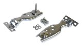 RT Off-Road Liftgate Hinges RT34104 Glass Hinge Kit, Stainless Steel Glass Hinge Kit For 2007-2018 Jeep JK Wrangler thumbnail 1