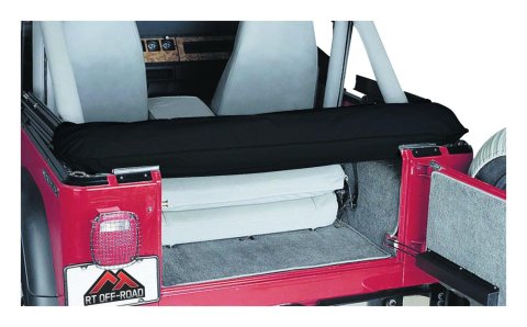 RT Off-Road Soft Top Storage Sleeves for 1997-2006 WRANGLER - SB10015 Sleeve, Vinyl, Black Denim, Jeep, Each
