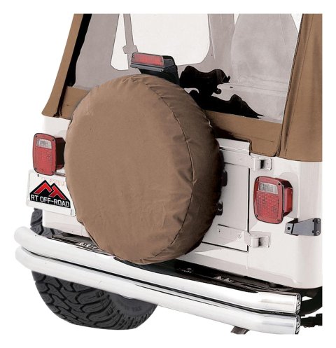 RT Off-Road Tire Covers TC303237 Cover, Spare Cover Style, Wraparound, Vinyl, Spice, 30 in. To 32 in. Diameter, Each