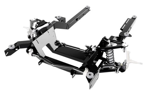 Speedtech Performance USA Pro Touring 1967-69 F-Body Complete Front Subframes for 1967-1969 CAMARO, 1968 CHEVY II, 1969-1974 NOVA - 10231 Suspension Packages, Touring, Subframe, Bolt-On, Steel, Black Powdercoat, with Coil-Over Shocks, Body Mounts,