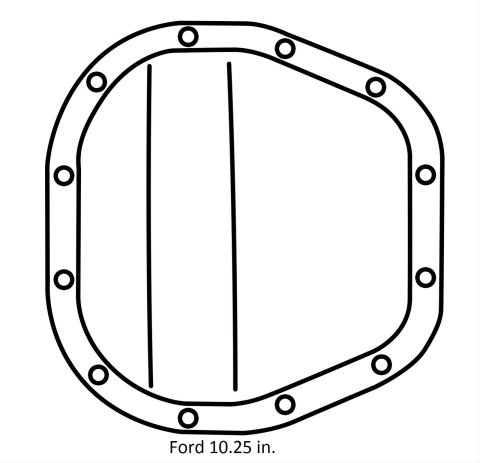 SVL Drivetrain Ring and Pinion Gear Sets 2020755 Ford 10.25 in. 4.10 Gears Gears, 4.10:1 Ratio, 31-spline, Standard Rotation, Long Spline Design, in., Set thumbnail 2