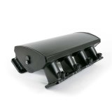 Top Street Performance Velocity Fabricated Aluminum Angled Low-Profile Sheet Metal Intake Manifolds 81003BK Manifold, Fuel Injected, 102mm Bore Size, Aluminum, Black, Chevy, LS3, L76, L92, L99, Each thumbnail 4