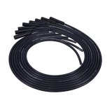 Top Street Performance 8.5mm Spark Plug Wire Sets 81025 Wires, Spiral Core, 8.5mm, Black, 180 Degree Boots, LS, LT, Set thumbnail 1