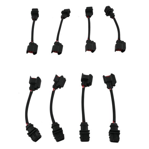 Top Street Performance High-Flow Velocity Fuel Injectors 81050-36 Injectors, 36 lb/hr, Chevy, Ford, Set of 8 thumbnail 1