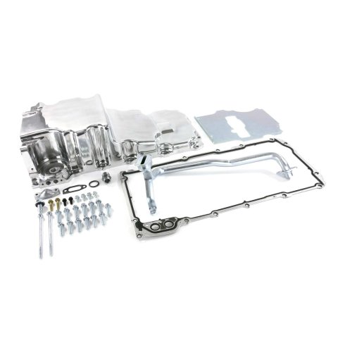 Top Street Performance Oil Pans 81073P LSX LOW PROFILE RETRO FIT OIL PAN, POLISHED