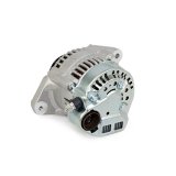 Top Street Performance Mini Race Alternators ES1004 Alternator, Denso, Internal Regulator, 90 Amp, Satin, Rod, Race, Each thumbnail 2