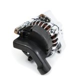Top Street Performance Alternators for 1998-2002 CAMARO, FIREBIRD - ES1025C Alternator, GM CS130D, Internal Regulator, 180 Amp, Chrome, V-Belt, Chevrolet, Pontiac, Each thumbnail 3