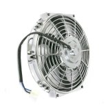 Top Street Performance Fans, Electric HC6102C 10" UNIVERSAL ELECTRIC COOLING FAN, S-BLADE, CHROME thumbnail 1