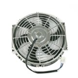 Top Street Performance Fans, Electric HC6102C 10" UNIVERSAL ELECTRIC COOLING FAN, S-BLADE, CHROME thumbnail 2