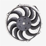 Top Street Performance Fans, Electric HC6103C 12" UNIVERSAL ELECTRIC COOLING FAN, S-BLADE, CHROME thumbnail 2