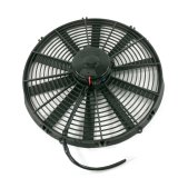 Top Street Performance Fans, Electric HC7216 Fan, Pro Flow, Single, 16 in. Diameter, 2,000 cfm, Plastic, Black, Each thumbnail 1