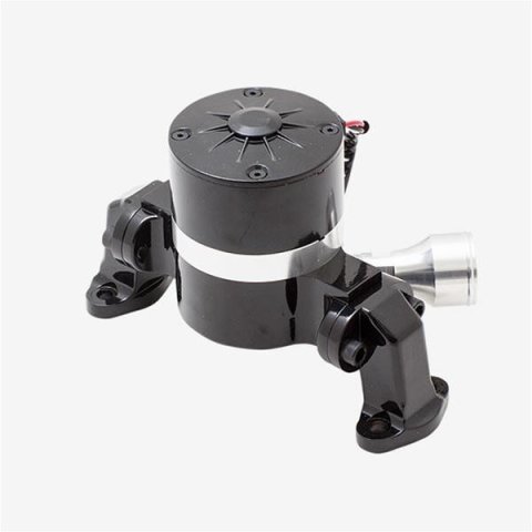 Top Street Performance Water Pumps, Electrical HC8010BK ALUMINUM ELECTRIC WATER PUMP - CHEVY SB, 35 GPM, BLACK thumbnail 2