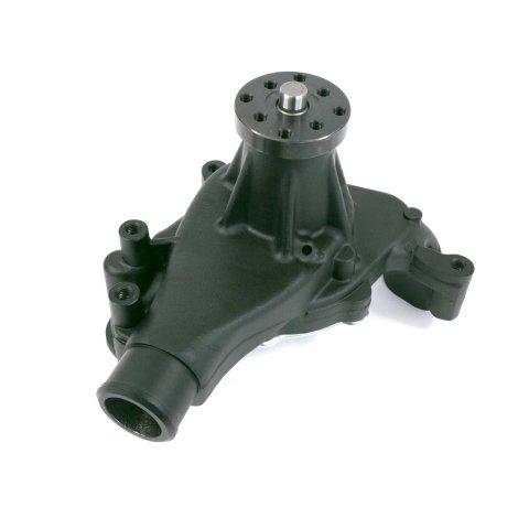 Top Street Performance High-Flow Mechanical Water Pumps HC8012BK Pump, Mechanical, Long, High-Volume, Clockwise, Aluminum, Black, Chevy, Small Block, Each thumbnail 1