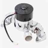 Top Street Performance Water Pumps, Electrical HC8040C ALUMINUM ELECTRIC WATER PUMP - FORD BB 429/460, 35 GPM, INCLUDE BACKPLATE, CHROME thumbnail 1