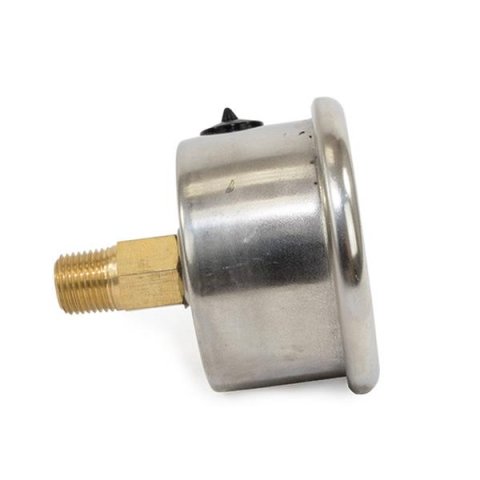 Top Street Performance Fuel Pressure Gauges JM1017 Gauge, Pressure, 0-15 psi, 1 1/2 in., Analog, Mechanical, Liquid Filled, White Face, Each thumbnail 3