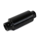 Top Street Performance Fuel Filters JM1022BK ALUMINUM INLINE FUEL FILTER WITH 40 MICRON ELEMENT, ORB-10, BLACK thumbnail 2