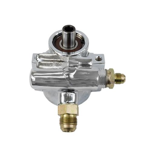 Top Street Performance GM Type II/Saginaw TC Series Power Steering Pumps JM2010C Pump, II Pumps, Chrome, Press-Fit Pulley Style, Each thumbnail 2