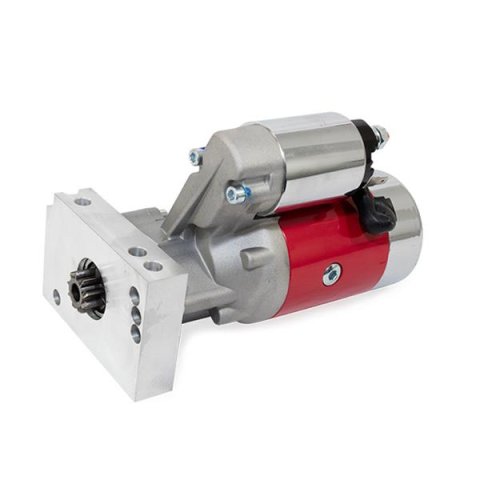 Top Street Performance High-Torque Starters JM7001R Starter, High-Torque, Tilton Style, Standard Rotation, Red, 3.75:1 Gear Reduction, Chevy, Each thumbnail 1
