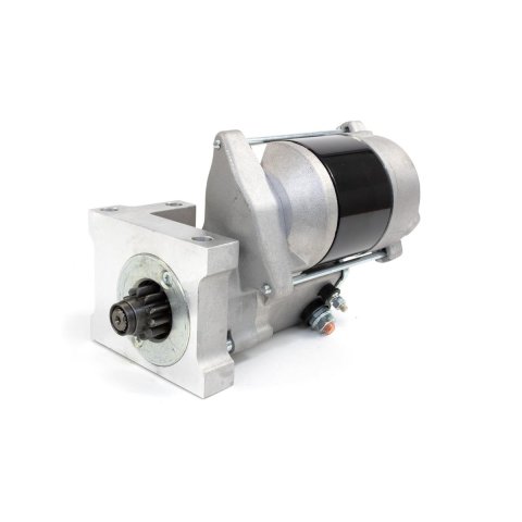 Top Street Performance 1.9 HP Mini Starters JM7007BK Starter, Mini, HP, Nippondenso Style, Standard Rotation, Black, 4.1:1 Gear Reduction, Inline/Staggard Bolt Pattern, Chevy, Each thumbnail 1