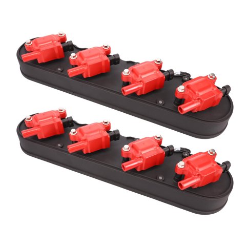 Top Street Performance Cast Aluminum 2-Piece Valve Covers JM8082-2BK Covers, Center Bolt, Tall, Finned, Aluminum, Black Anodized, with Gaskets and Mounting Hardware, Chevy, LS, Pair thumbnail 4