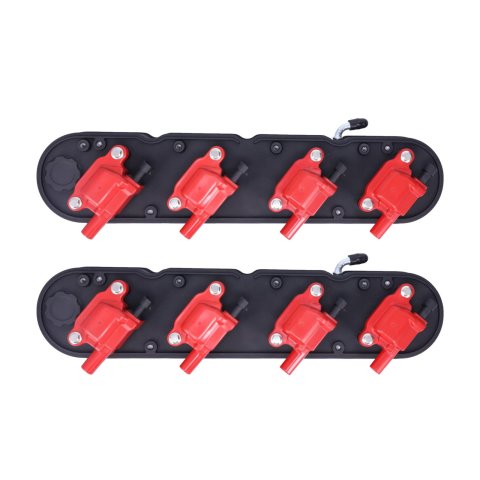 Top Street Performance Cast Aluminum 2-Piece Valve Covers JM8082-2BK Covers, Center Bolt, Tall, Finned, Aluminum, Black Anodized, with Gaskets and Mounting Hardware, Chevy, LS, Pair thumbnail 6