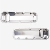 Top Street Performance Fabricated Aluminum Valve Covers JM8092-8P ALUMINUM TALL FABRICATED VALVE COVER - CHEVY BB, SHORT BOLT, WITH BREATHER HOLE, POLISHED thumbnail 4