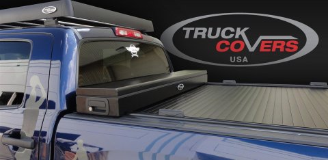 Truck Cover USA American Work Jr. Covers CRJR402 Tonneau Covers, Covers, Retractable, Hard Style, Aluminum, Black Textured, 5.5 ft. Bed Length, Toyota, Each