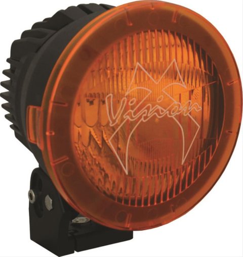 Vision X Lighting Light Covers 9895734 6.7-IN. CANNON PCV COVER YELLOW SPOT/EURO COMBO PATTERN thumbnail 2