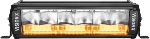 Vision X Shocker Series 3,550/6,420 Lumens 12 Inch LED Light Bar 9929705 Bar, Dual Mode, 12.00 in., Rectangular, 6 White/Amber LEDs, Aluminum Housing, Black, 70.0/60.0 Watts, Lumens, Each thumbnail 1