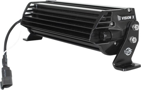 Vision X Shocker Series 3,550/6,420 Lumens 12 Inch LED Light Bar 9929705 Bar, Dual Mode, 12.00 in., Rectangular, 6 White/Amber LEDs, Aluminum Housing, Black, 70.0/60.0 Watts, Lumens, Each thumbnail 2