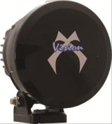 Vision X Auxiliary Light Spot Beam Covers 9157450 Covers, Round, Polycarbonate, Black, Logo, 4.500 in. Diameter, Each thumbnail 1