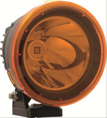 Vision X Auxiliary Light Spot Beam Covers 9157726 Covers, Beam, Round, Polycarbonate, Yellow, Logo, 4.500 in. Diameter, Each thumbnail 1