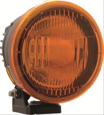 Vision X Auxiliary Light Euro Beam Covers 9157818 Covers, Beam, Round, Polycarbonate, Yellow, Logo, 4.500 in. Diameter, Each thumbnail 1