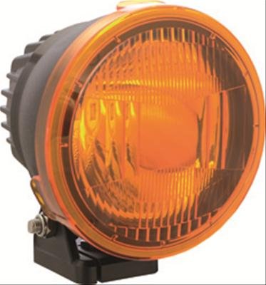 Vision X Auxiliary Light Euro Beam Covers 9157818 Covers, Beam, Round, Polycarbonate, Yellow, Logo, 4.500 in. Diameter, Each thumbnail 2