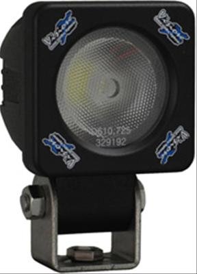 Vision X Solstice Solo LED Pod Lights 9888163 Auxiliary Light, Solo, Fog, Square, Black Anodized Housing, Clear Lens, 10 watt, Each thumbnail 2